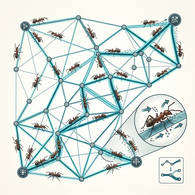 Ant Colony Optimization (ACO) algoritmasi